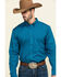 Image #1 - Cody James Core Men's Ringfield Micro Geo Print Long Sleeve Western Shirt, , hi-res
