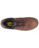 Image #5 - Avenger Men's Waterproof Oxford Work Shoes - Composite Toe, Brown, hi-res