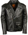 Image #1 - Milwaukee Leather Men's Classic Police Style M/C Jacket, Black, hi-res