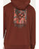 Image #4 - Hawx Men's Camo Logo Hooded Sweatshirt, Wine, hi-res