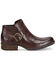 Image #2 - Born Women's Kace Booties - Round Toe, Brown, hi-res
