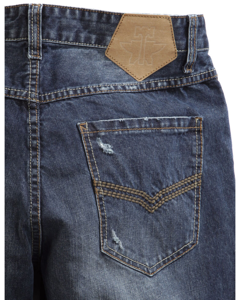 Tin Haul Men's Regular Joe Straight Leg Striped Lining Jeans | Boot Barn
