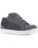 Image #1 - Volcom Men's Stone Skate Inspired Work Shoes - Composite Toe, Dark Grey, hi-res