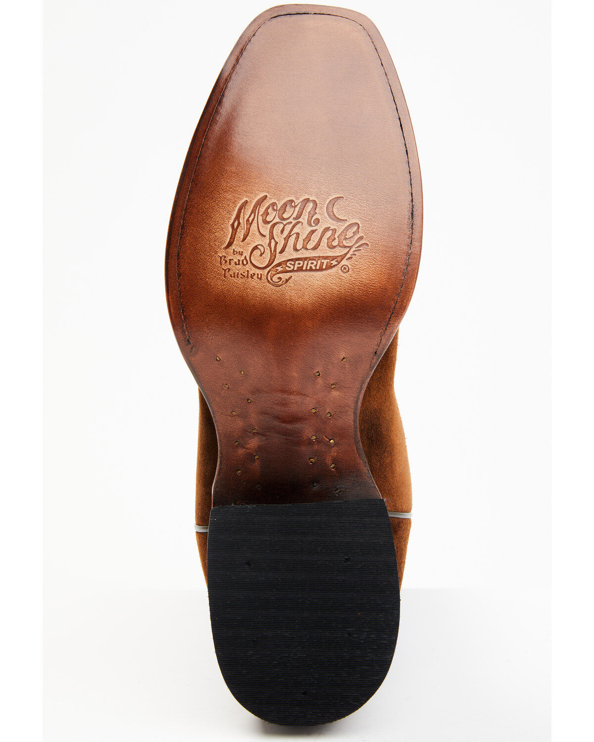 Image #7 - Moonshine Spirit Men's 11" Pancho Roughout Western Boots - Square Toe, Brown, hi-res