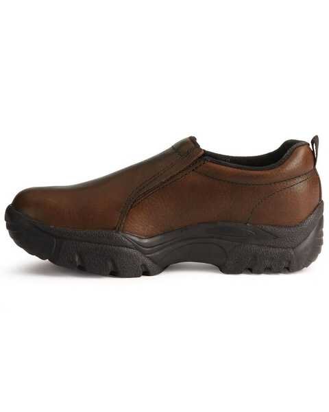 Roper Footwear Men's Performance Sport Slip On Shoes, Bay Brown, hi-res
