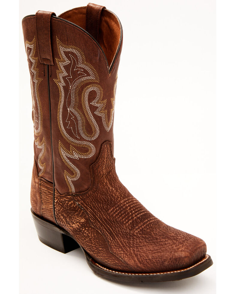 dan post chocolate python boots