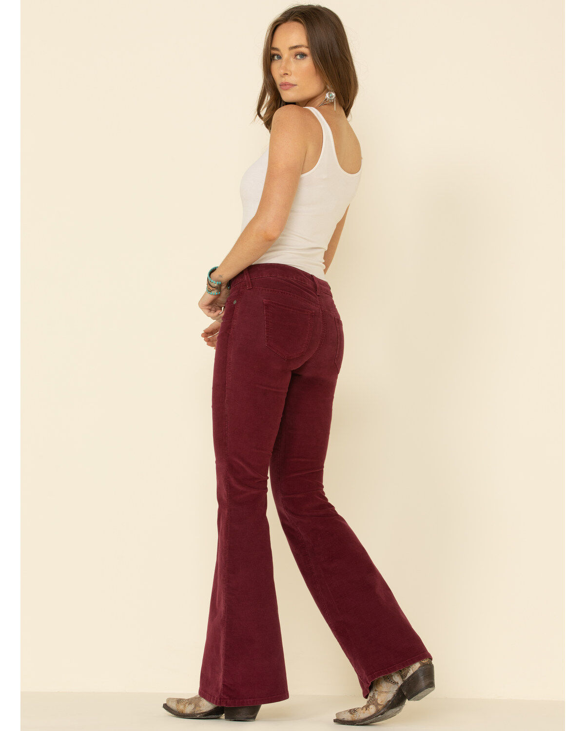 Ariat corduroy flare jean clearance