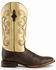 Ferrini Men's Morgan Western Boots - Broad Square Toe, Chocolate, hi-res
