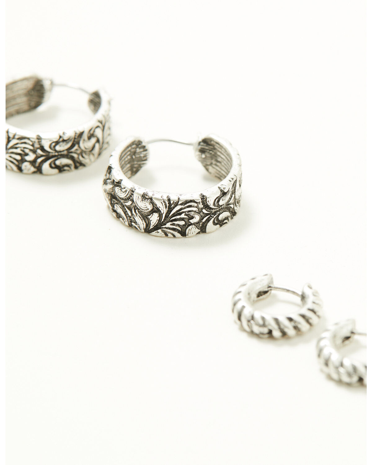 Image #4 - Idyllwind Women's Elberta Star Earring Set - 5 Piece, Silver, hi-res