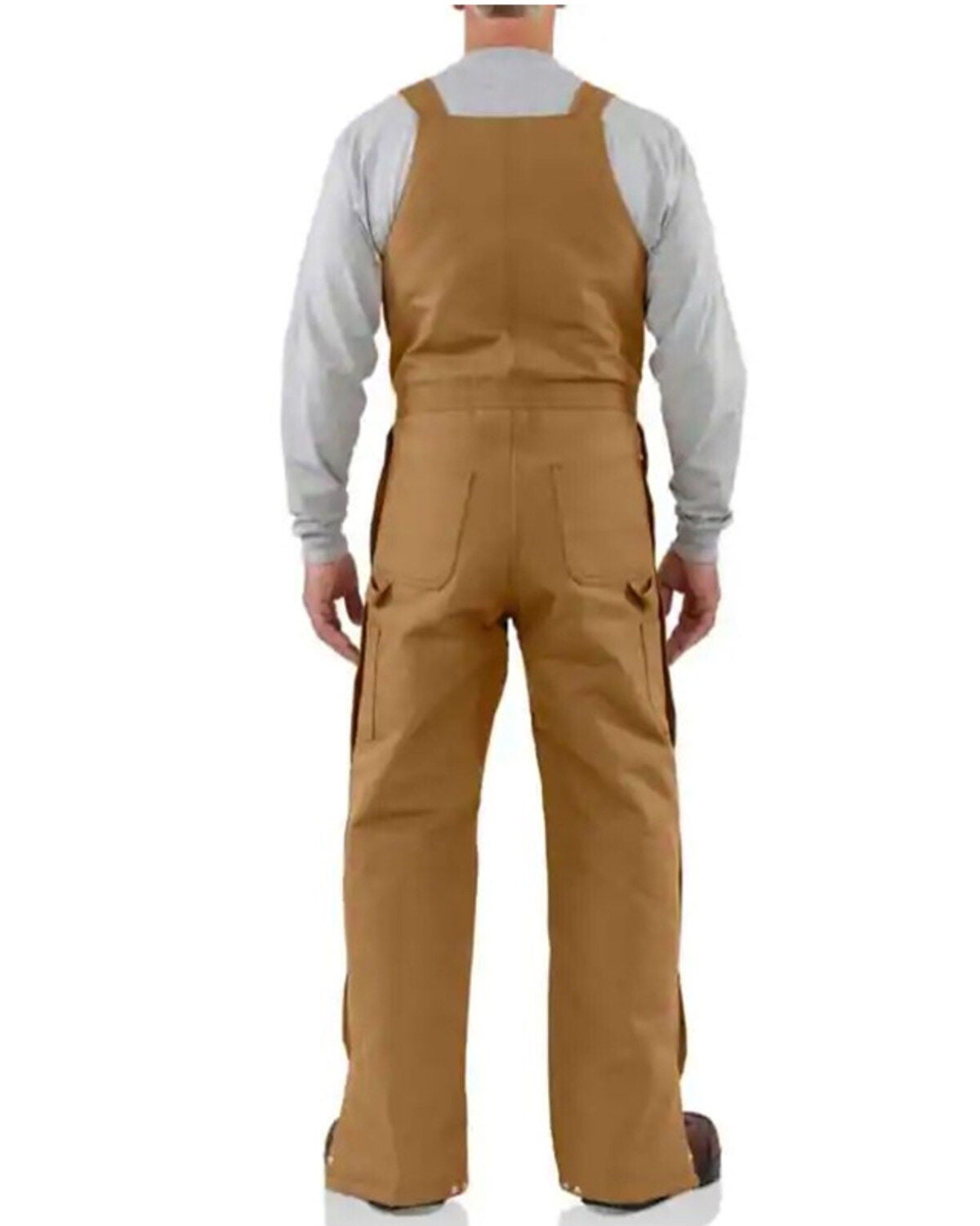 carhartt bibs zip to waist