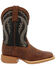 Durango Boys' Lil Rebel Pro Onyx Western Boots - Square Toe, Brown, hi-res