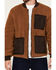 Image #4 - Brothers and Sons Men's Hashem 3 in 1 Sherpa Lined Jacket, Brown, hi-res