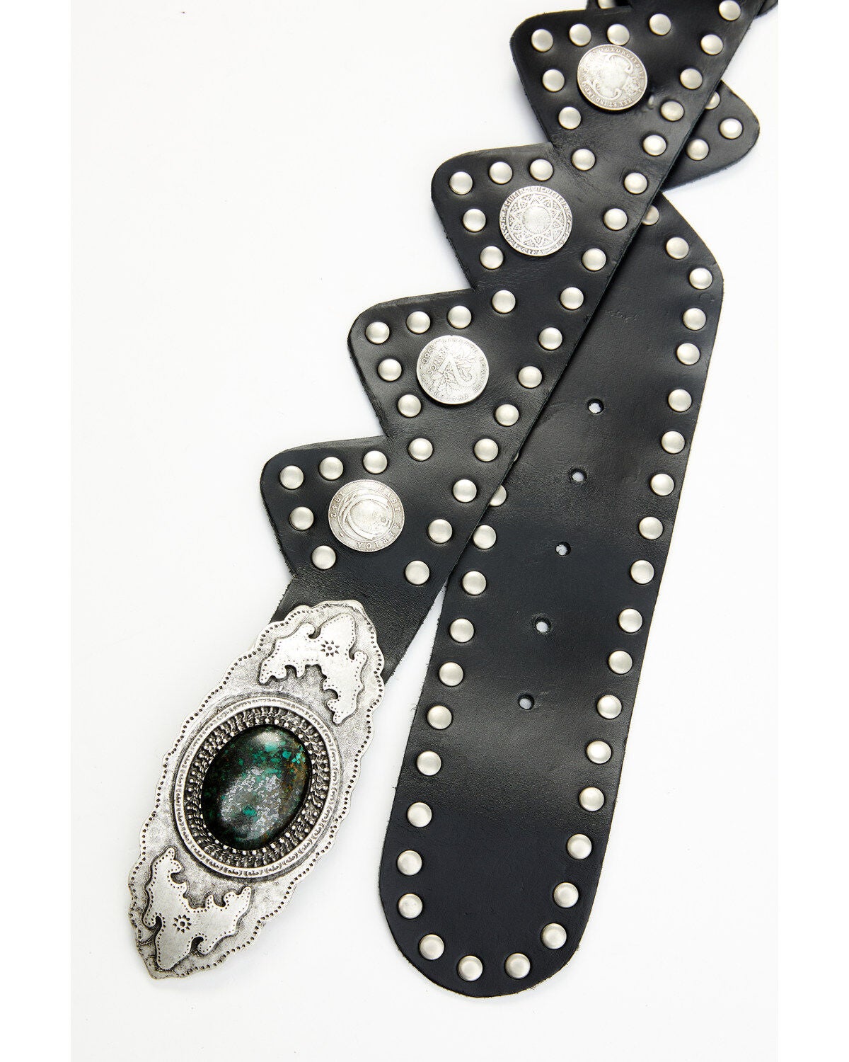 Tasha Polizzi Cognac Merve Leather Belt