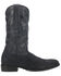 Dingo Men's Whiskey River Western Boots - Almond Toe, Navy, hi-res