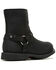 Image #2 - Harley Davidson Men's Scout Moto Boots - Round Toe, Black, hi-res