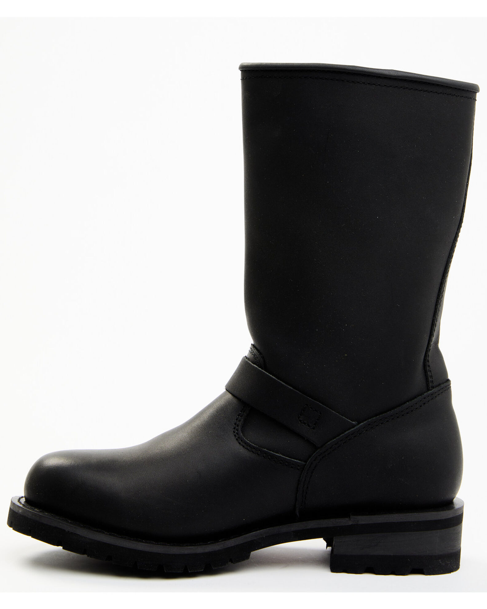 Image #3 - Ad Tec Men's Heavy Duty 13" Motorcycle Boots, Black, hi-res