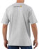 Image #3 - Carhartt Men's Short-Sleeve Logo T-Shirt, Hthr Grey, hi-res