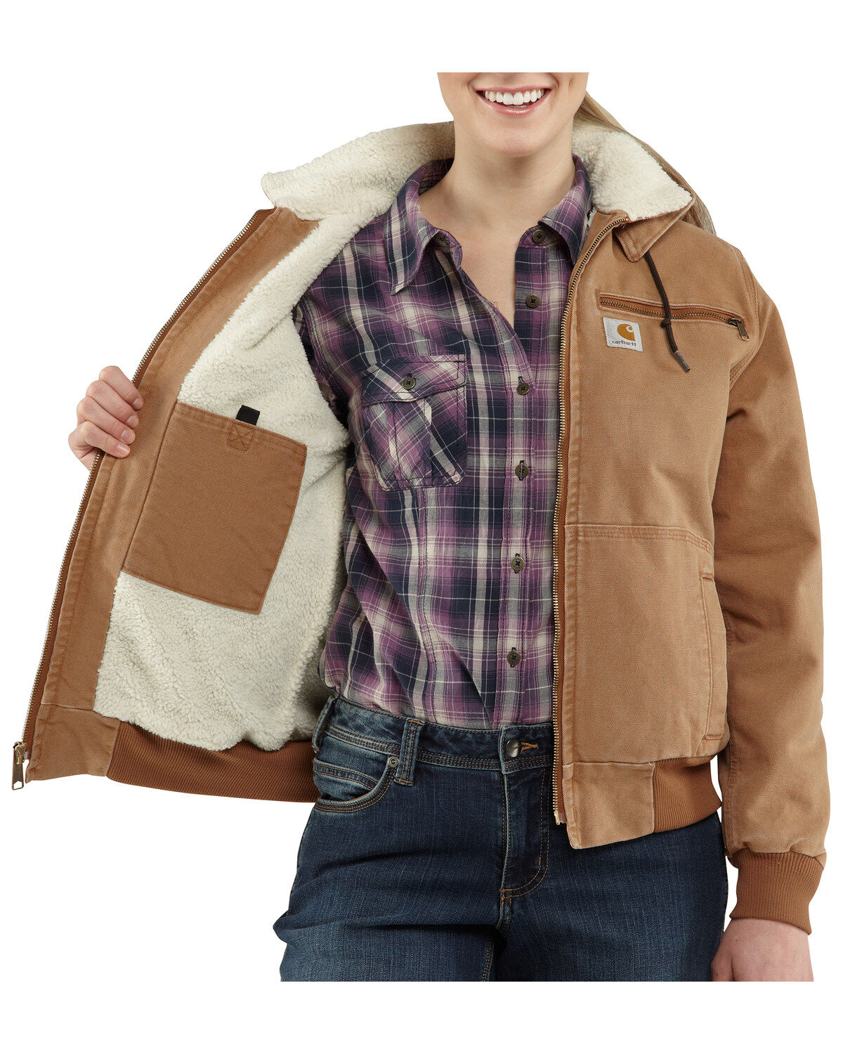 Carhartt women's wildwood jacket discount