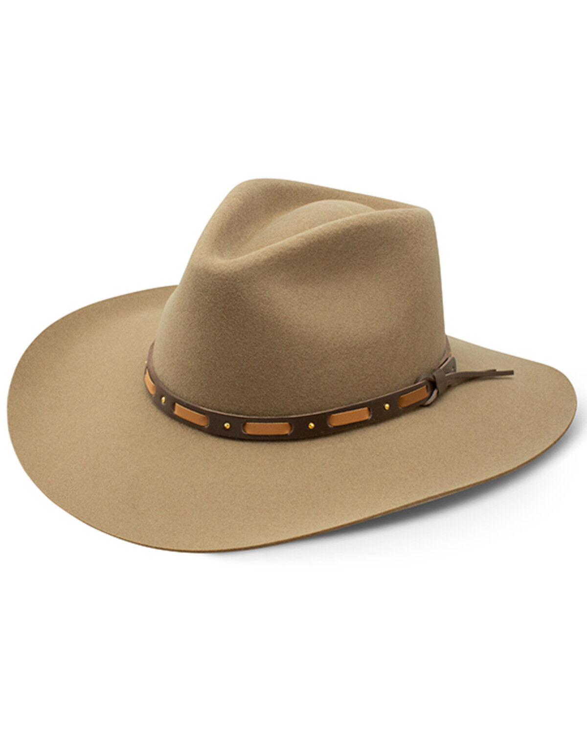 Image #1 - Stetson Hutchins 2XX Wool Felt Hat, Stone, hi-res