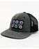 Image #1 - RopeSmart Men's Southwestern Rec Patch Mesh-Back Gray Ball Cap, Grey, hi-res