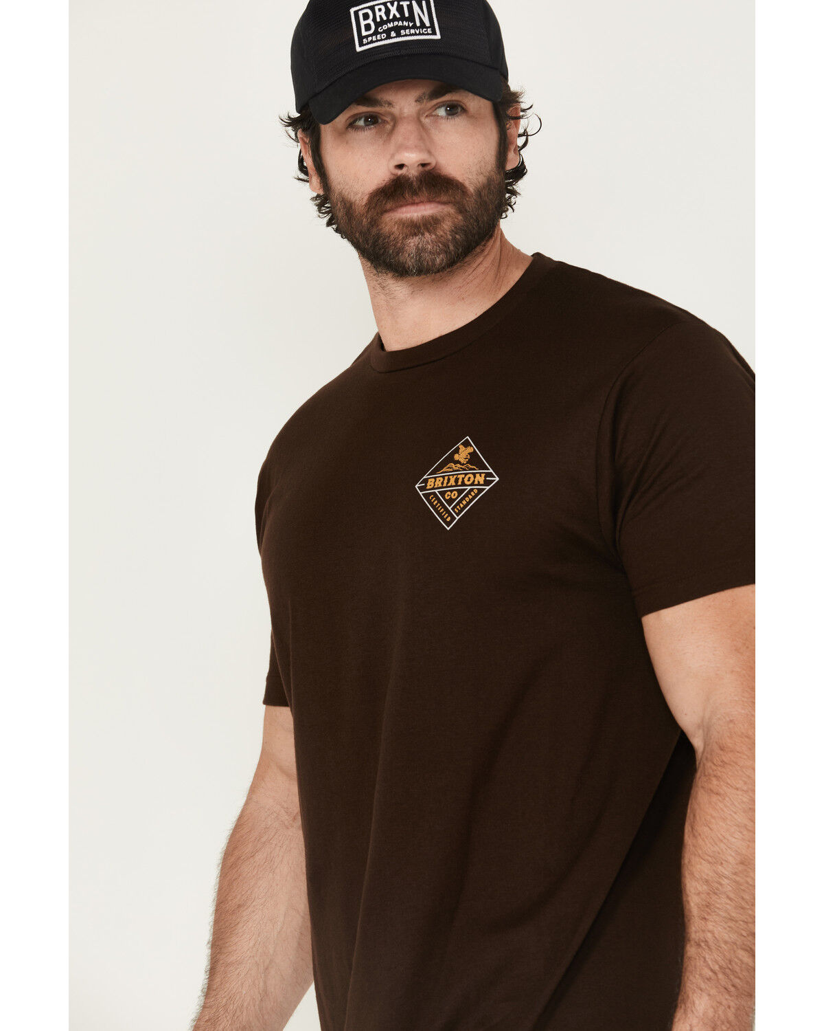 Product Name:  Brixton Men's Boot Barn Exclusive Soaring Summit Short Sleeve Graphic T-Shirt