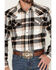 Image #3 - Cody James Men's Standard Issue Plaid Print Long Sleeve Snap Flannel Shirt - Big, Black, hi-res