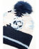 Image #2 - Idyllwind Women's Skyvalley Southwestern Print Beanie, Navy, hi-res