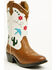 Image #1 - Shyanne Girls' Sadie Western Boots - Round Toe, Brown, hi-res
