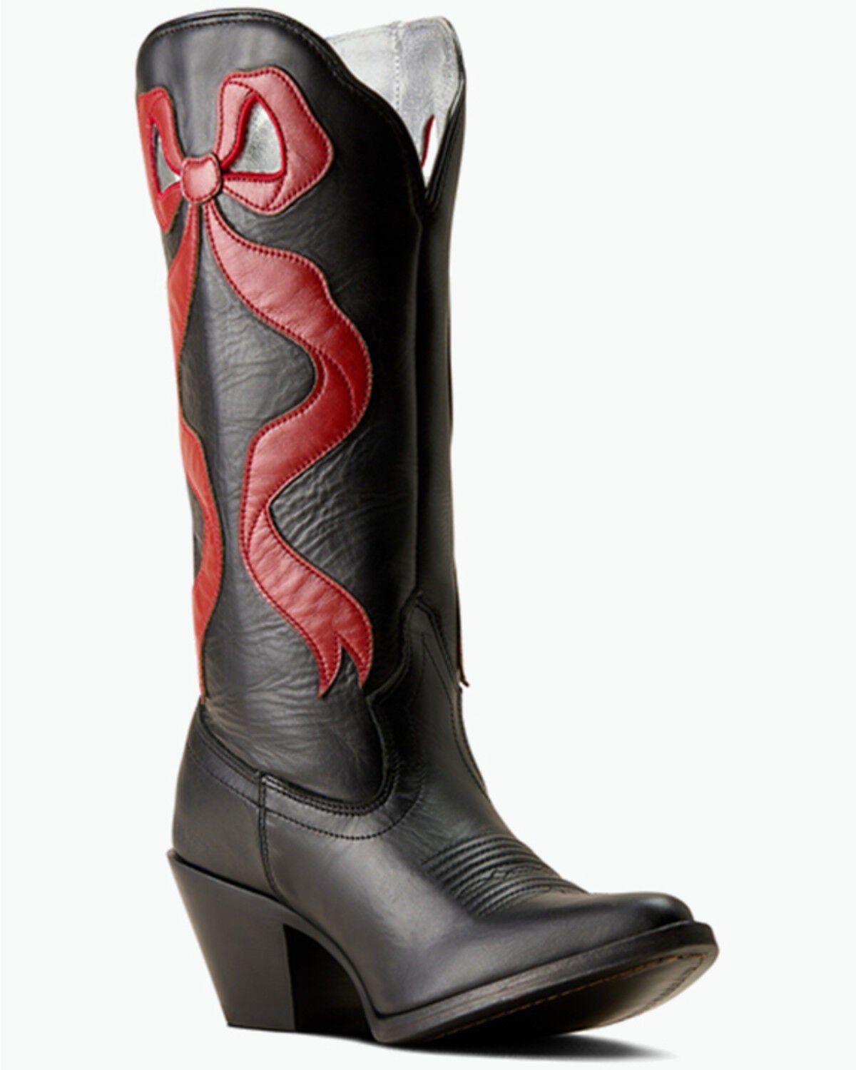 Ariat Women's Beaux Western Boots - Round Toe, Black, hi-res