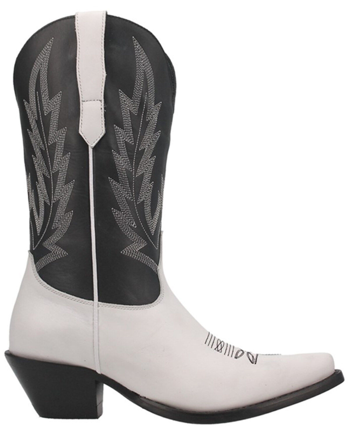 Image #2 - Dingo Women's Hold Yer Horses Vintage Western Boots - Snip Toe, Black, hi-res