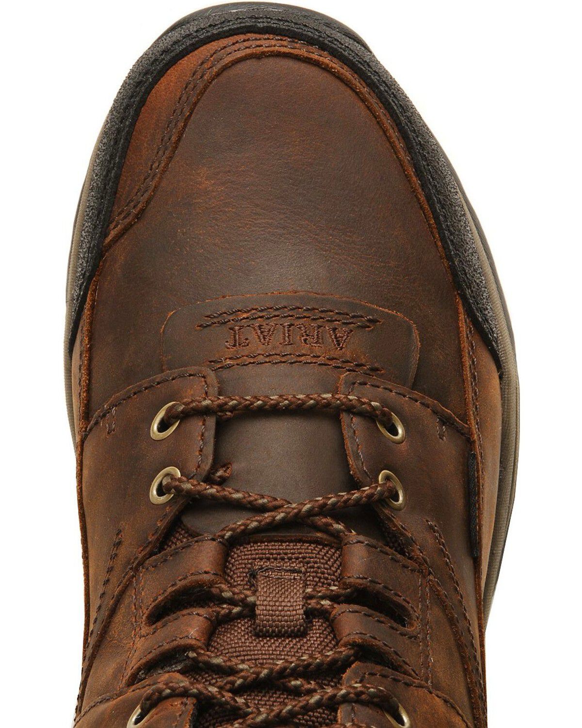 Image #7 - Ariat Men's Terrain H2O 5" Waterproof Work Boots - Soft Toe, Copper, hi-res