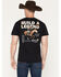 Image #1 - RANK 45&reg; Men's Build A Legend Short Sleeve Graphic T-Shirt, Black, hi-res