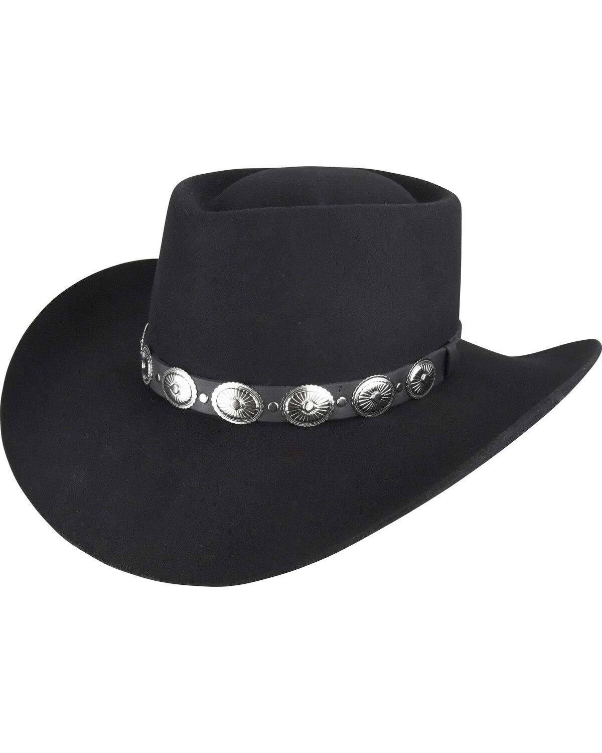 Image #1 - Bailey Women's Ellsworth Felt Western Fashion Hat, Black, hi-res