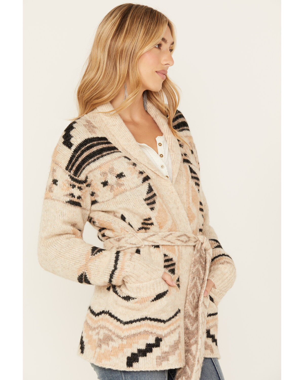 Image #2 - Idyllwind Women's Nora Belted Sweater, , hi-res