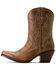 Image #2 - Ariat Women's Julietta Western Booties - Round Toe, Brown, hi-res