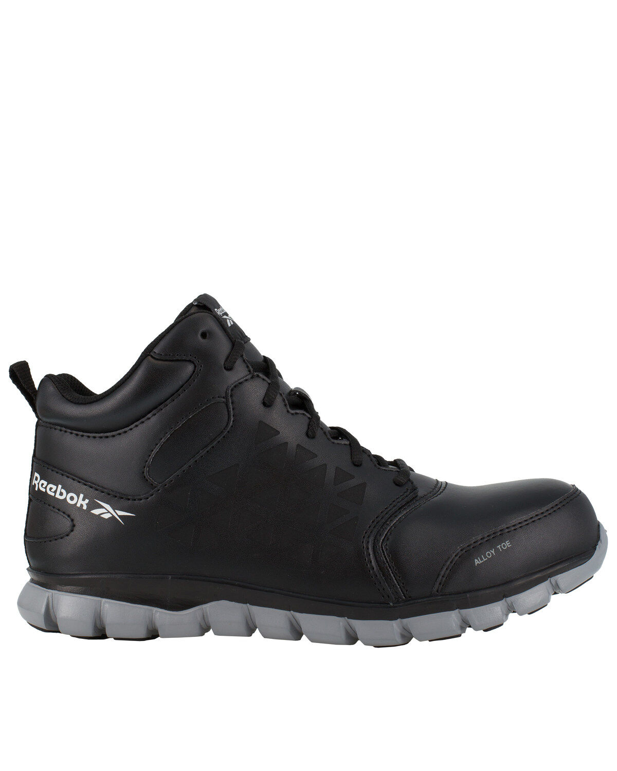 Image #2 - Reebok Women's Sublite Work Shoes - Alloy Toe, Black, hi-res