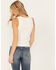 Image #4 - Idyllwind Women's Edna Button Front Ribbed Tank, Ivory, hi-res