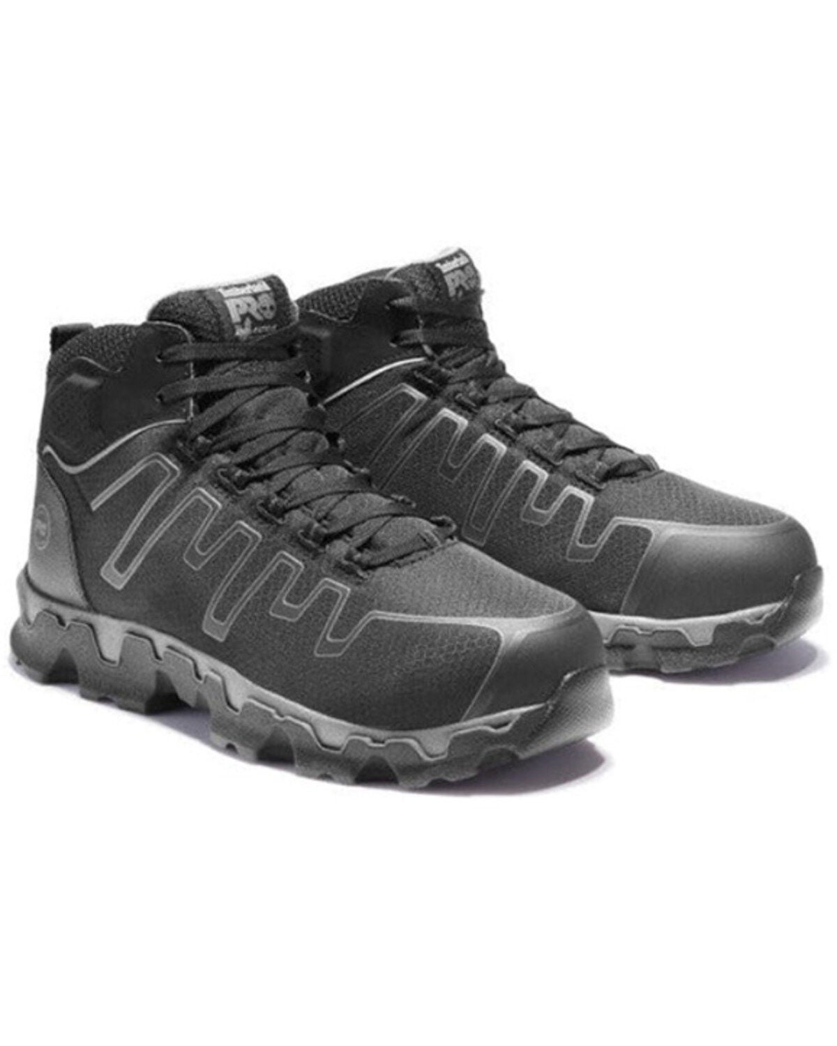 Timberland Pro Men's Powertrain Sport Work Shoes - Alloy Toe, Black, hi-res