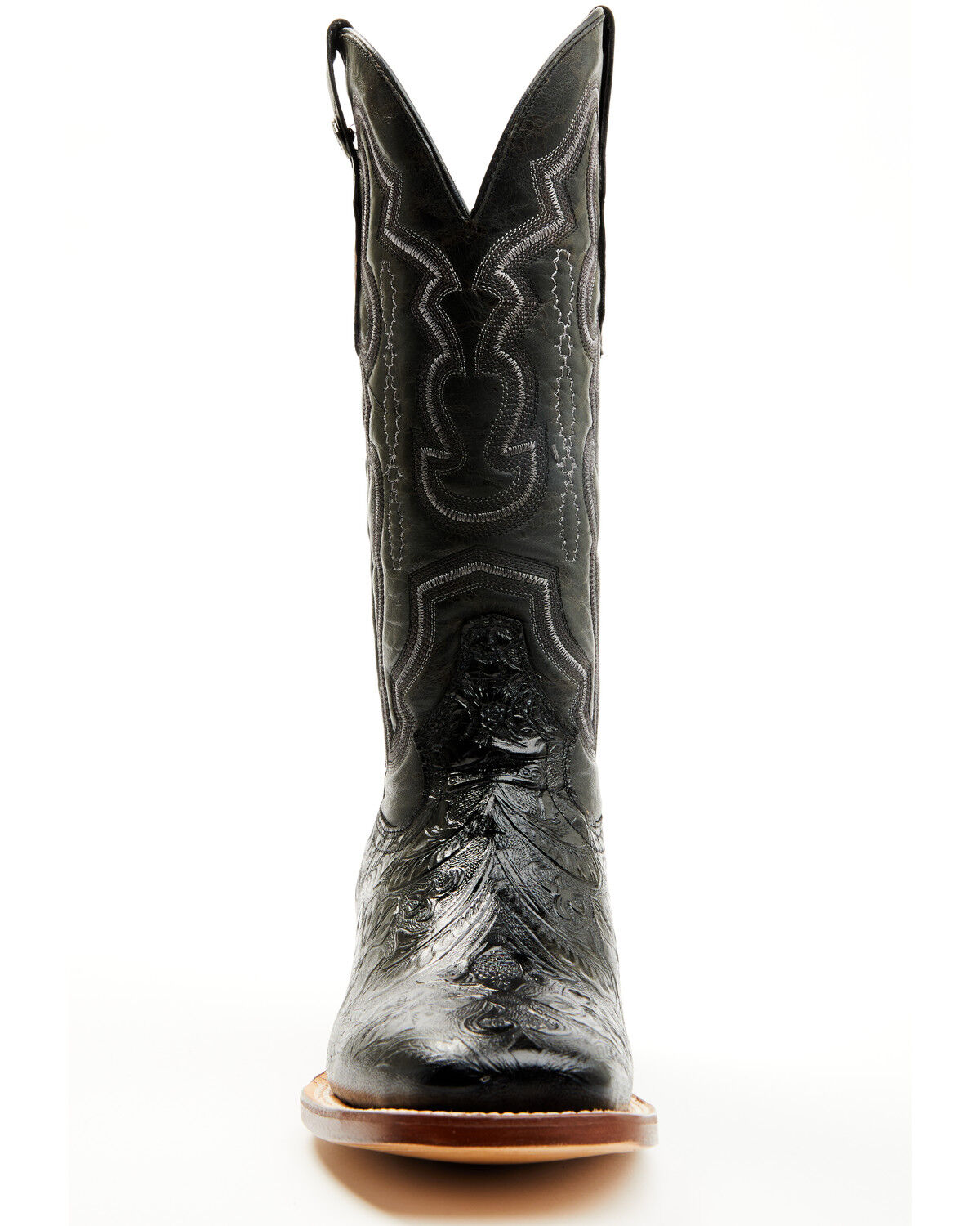 Product Name:  Tanner Mark Women's Mendocino Tooled Western Boots - Broad Square Toe