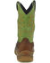 Image #6 - Tony Lama Men's Roustabout Green Waterproof Western Work Boots - Square Toe, , hi-res