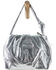 Image #1 - Free People Women's Viva La Vegan Clutch, Silver, hi-res