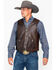 Image #1 - Outback Trading Co. Men's Wynard Button Pocket Vest, Brown, hi-res