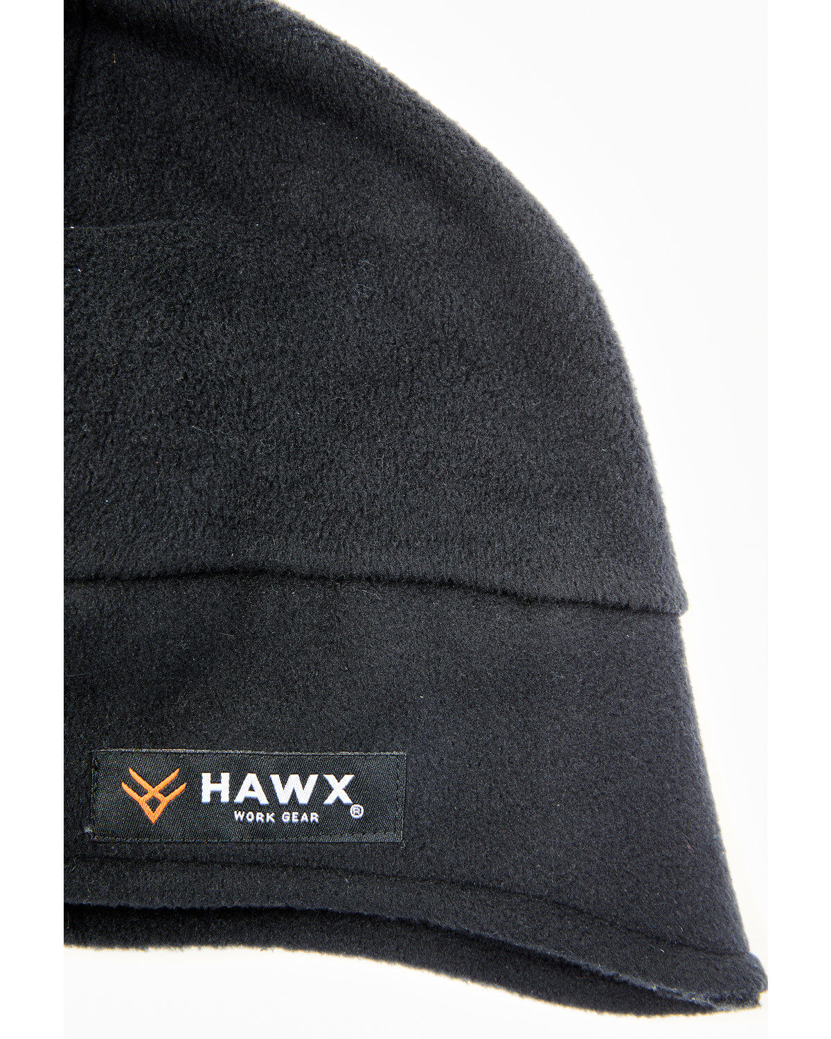 Image #2 - Hawx Fleece 2-In-1 Hat & Face Mask, Black, hi-res
