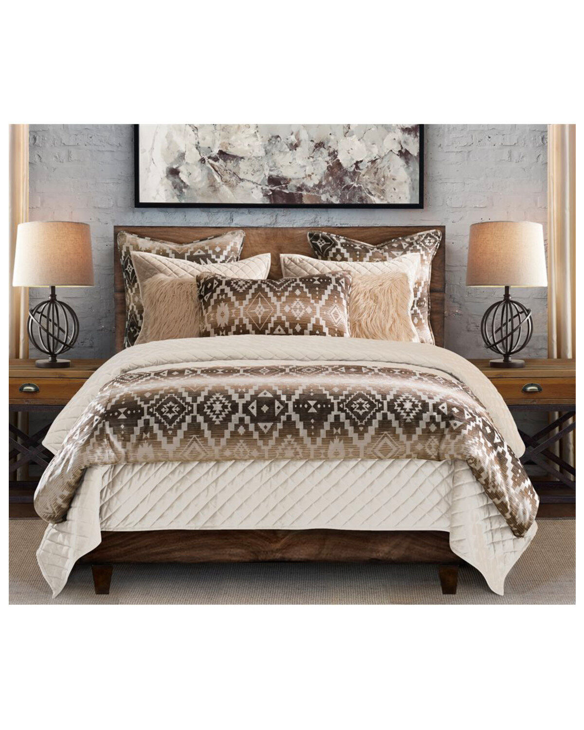 Image #2 - HiEnd Accents Twin Chalet Southwestern Comforter Set - 2 Piece, Multi, hi-res