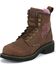 Image #2 - Justin Gypsy Women's 6" Katerina Aged Bark Lace-Up EH Work Boots - Steel Toe, , hi-res