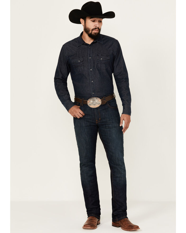 Kimes Ranch Men's Roger Dark Wash Stretch Slim Bootcut Jeans Boot Barn