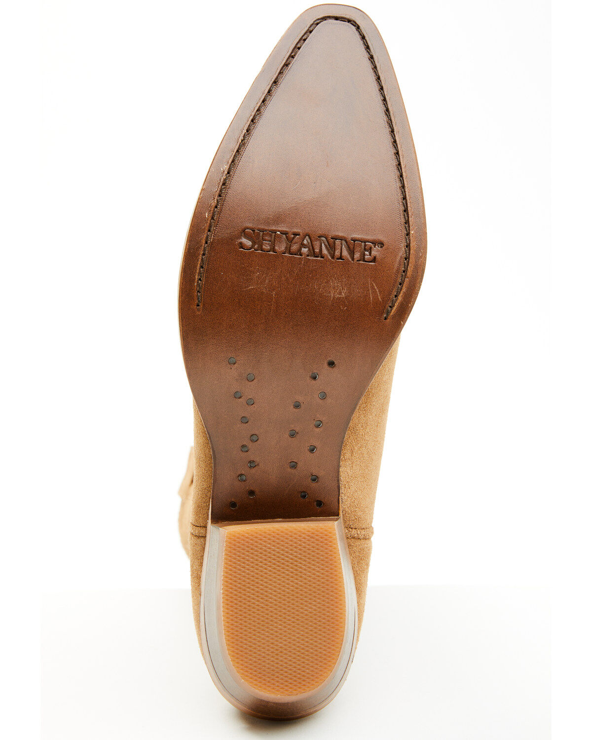 Image #7 - Shyanne Women's Bambi Suede Western Boots - Snip Toe, , hi-res
