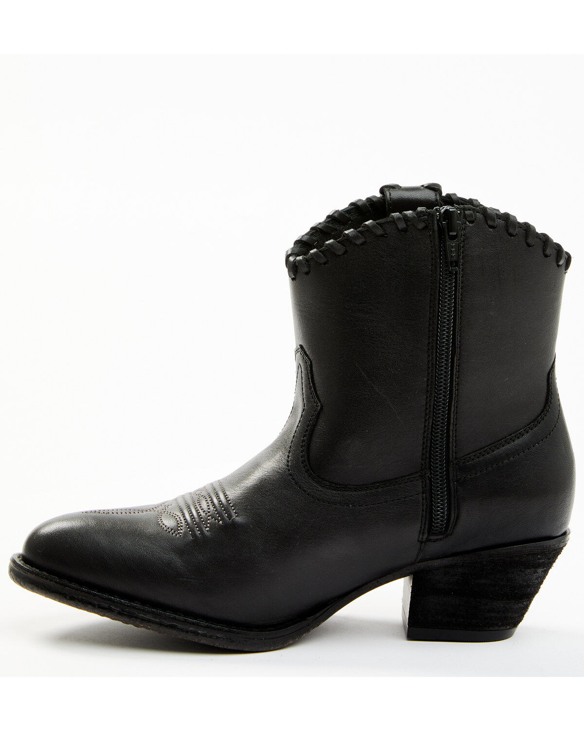 Image #3 - Shyanne Women's Sawyer Dolly Western Fashion Booties - Round Toe, Black, hi-res