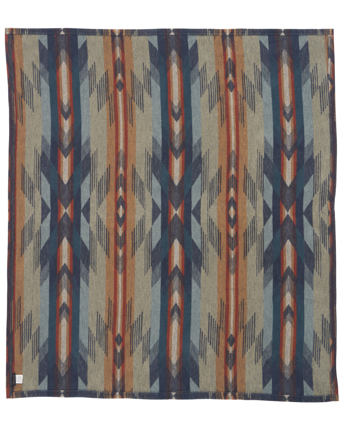 Image #2 - Pendleton Wyeth Falls Denim Linen Throw Gift Pack - 2 Piece, Multi, hi-res