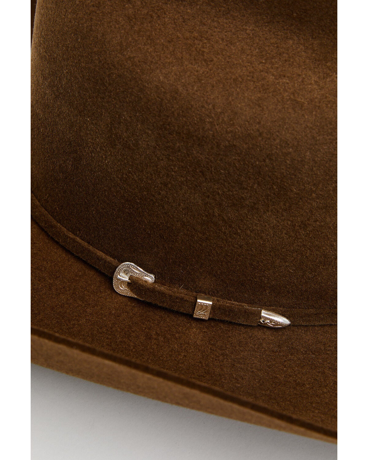 Image #2 - Serratelli Beaumont 6X Fur Felt Cowboy Hat, Brown, hi-res